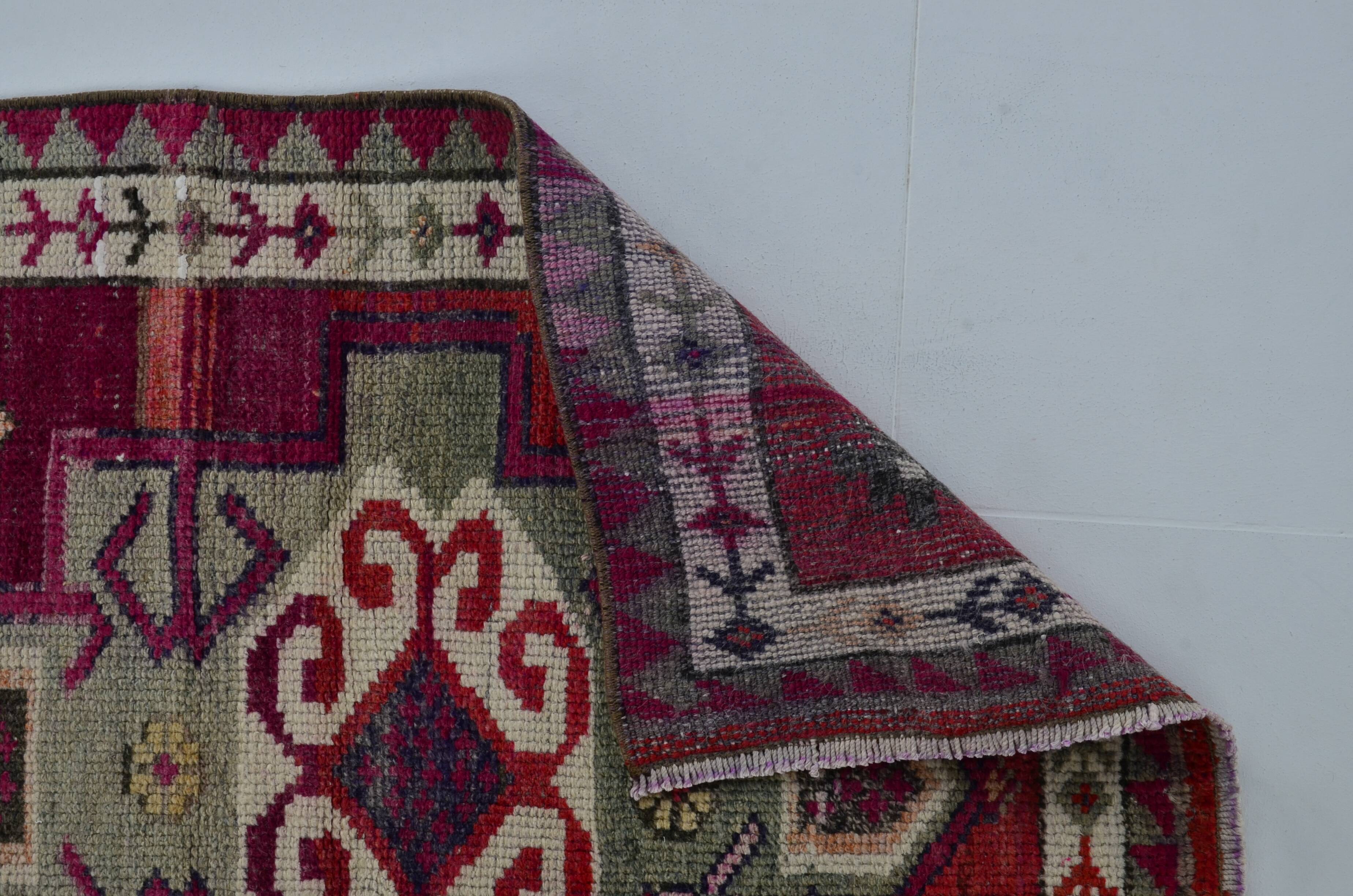 Vintage Anatolian Wool Runner Rug sku 2058