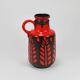 Large Ceramic Art Vase "Fat Lava" by Scheurich, West Germany, 1970s