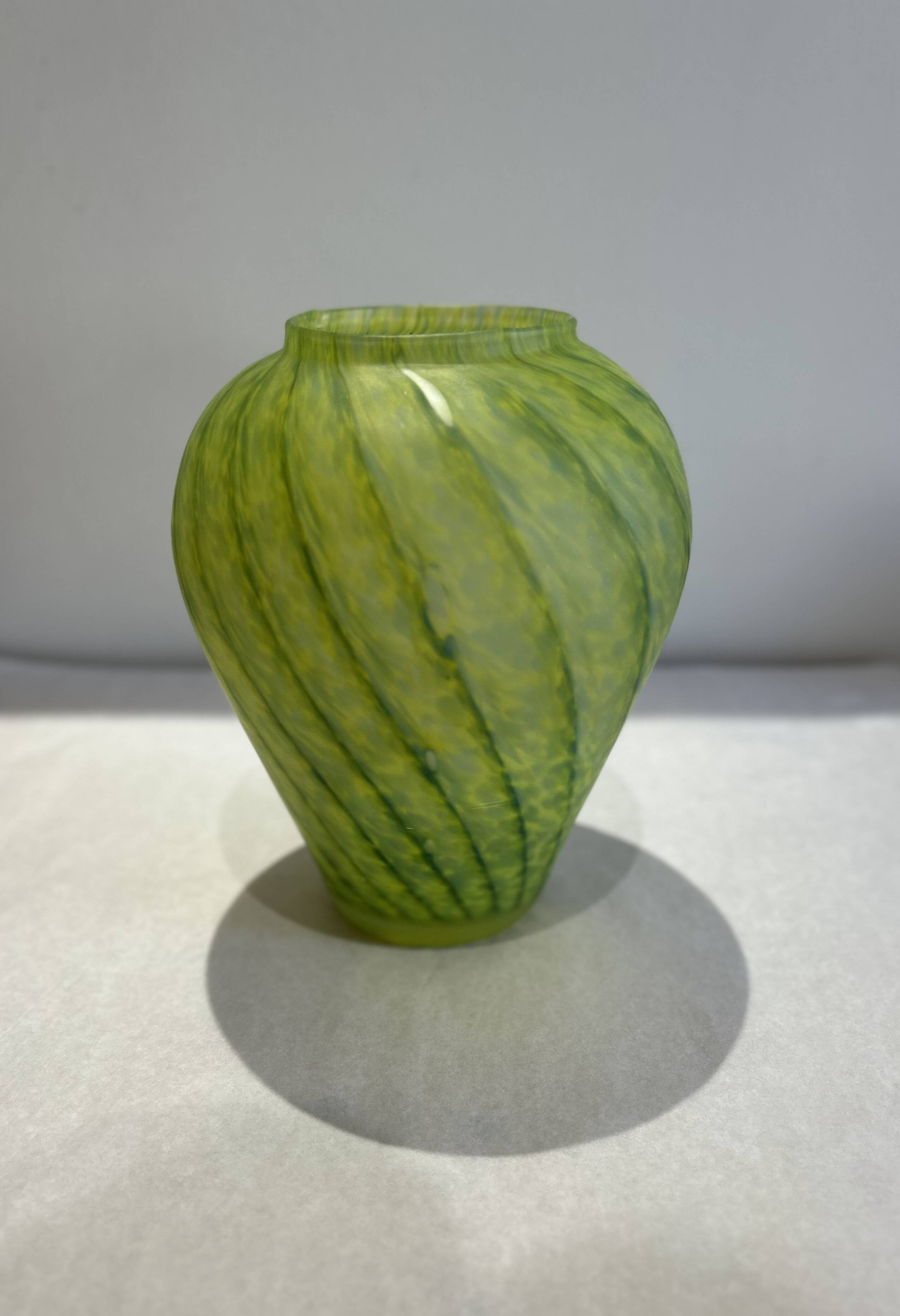 Glass paste vase