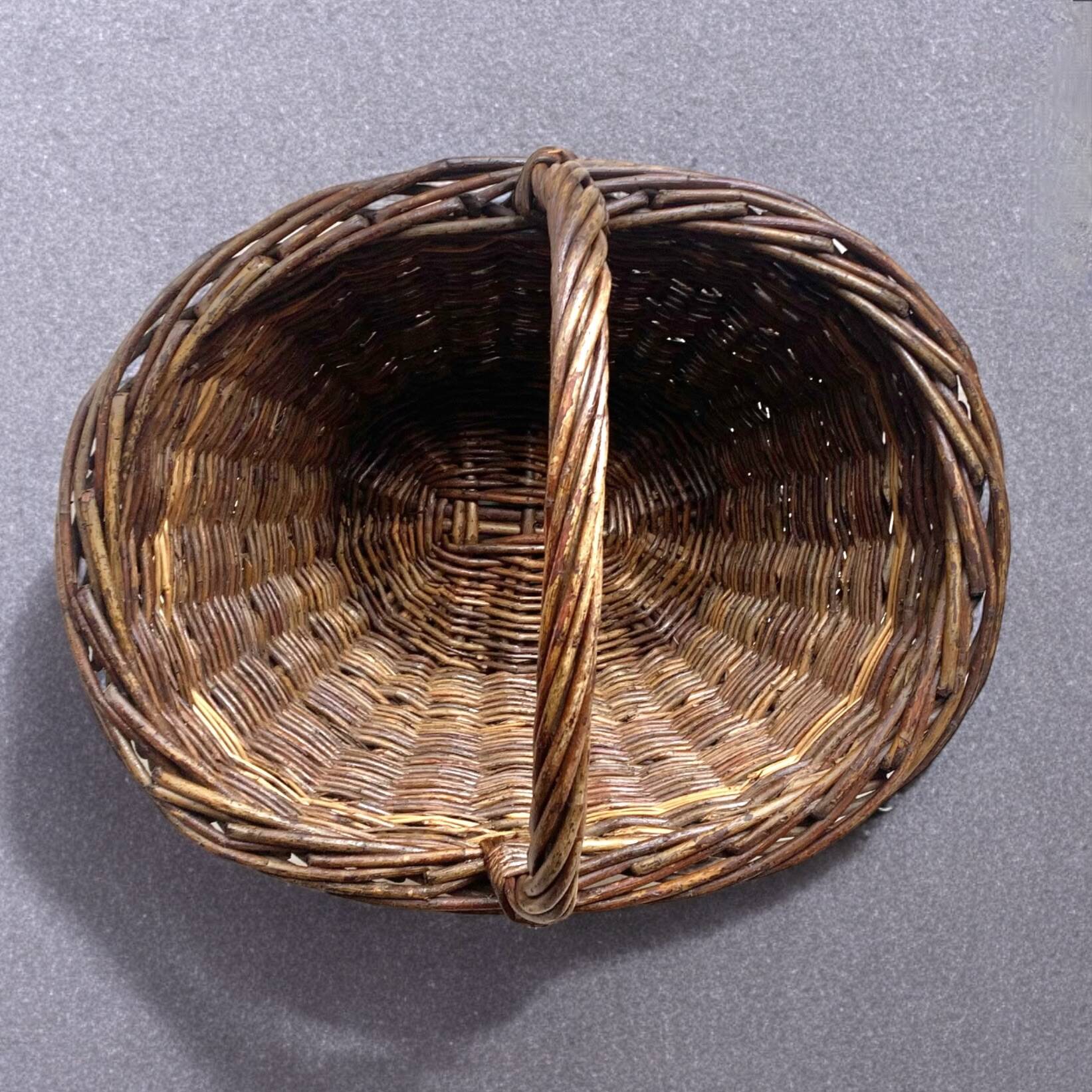 Vintage wicker basket