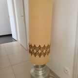 Vintage aluminum table lamp