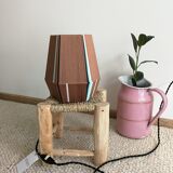 Cotton thread table lamp