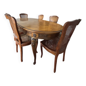 Grande table de salle - manger louis