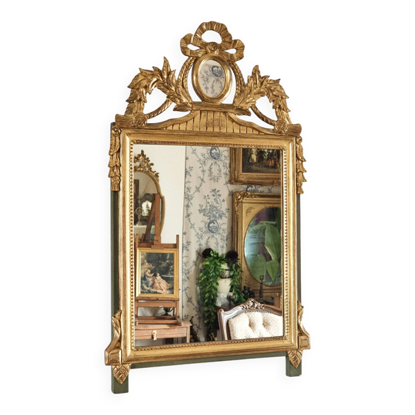 Miroir Louis XVI - miroir à fronton