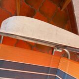 Chaise de camping vintage