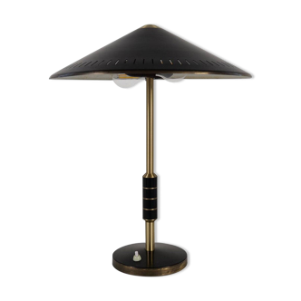 Mid-Century Modern Table Lamp by Bent Karlby Produced by Lyfa in Denmark, 1956