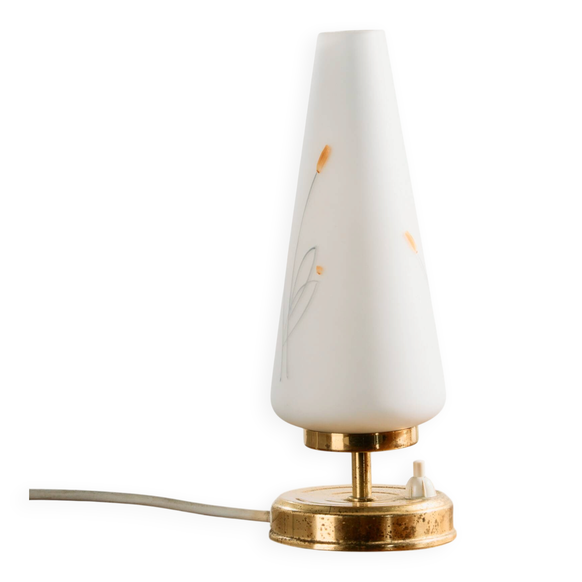 Lampe de table en laiton par Rupert Nikoll