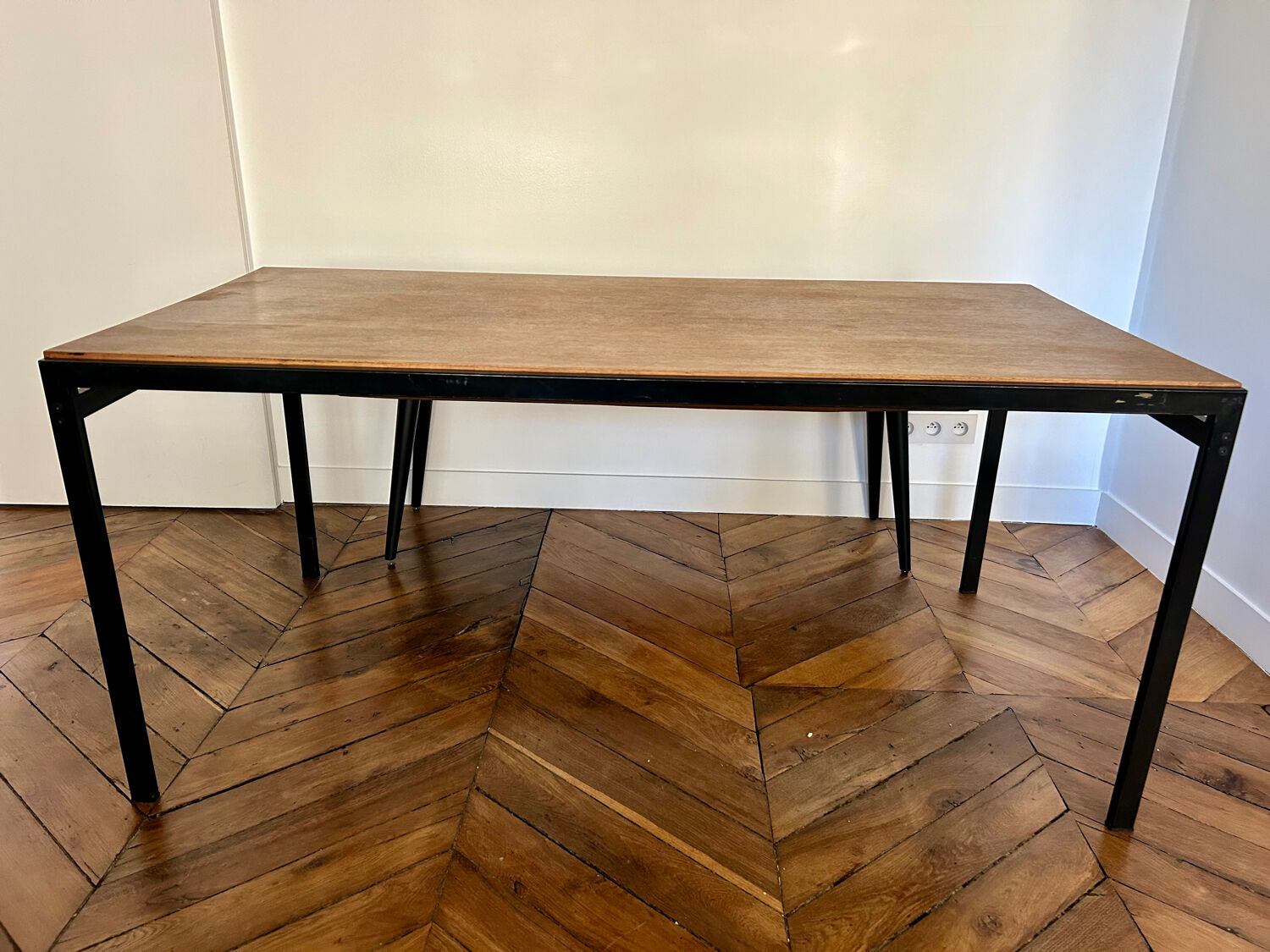 Wooden dining table