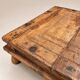 Old Indian solid wood coffee table – floor table