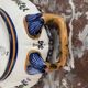 Antique, flat, bowler cup, centerpiece, Gien earthenware, nineteenth century, Renaissance décor