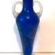 Blue Glass Paste Vase