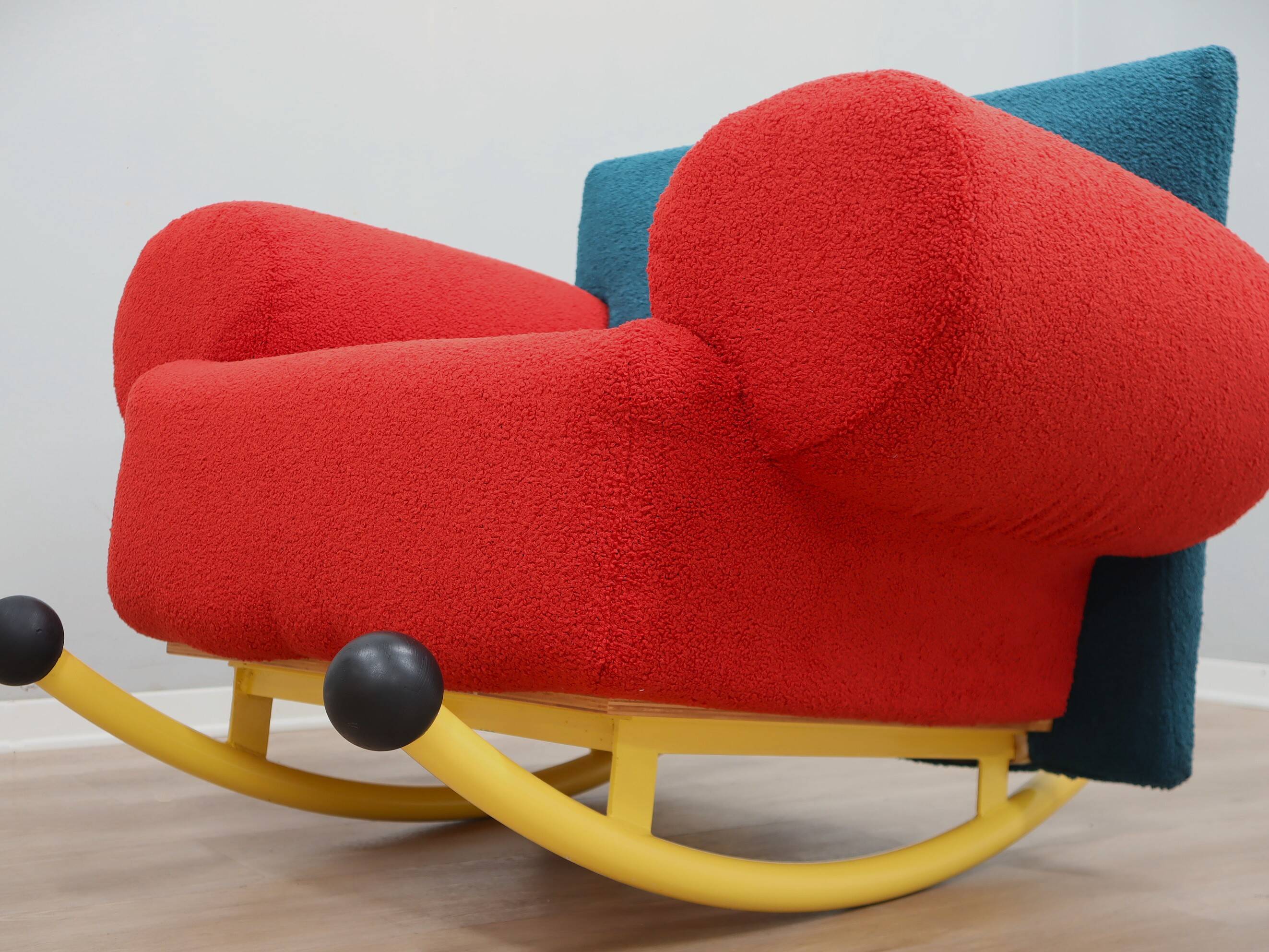 Topolino Rocking Chair by Seveso & Trezzi for Felice Rossi, 1980s
