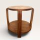 Round Art Deco side table