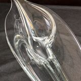 Long crystal fruit cup 1950 for thread or center table