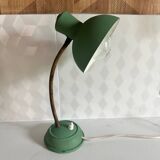 Vintage green bedside lamp