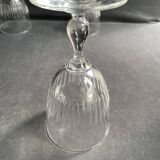 3 Water glasses – Blown and cut crystal