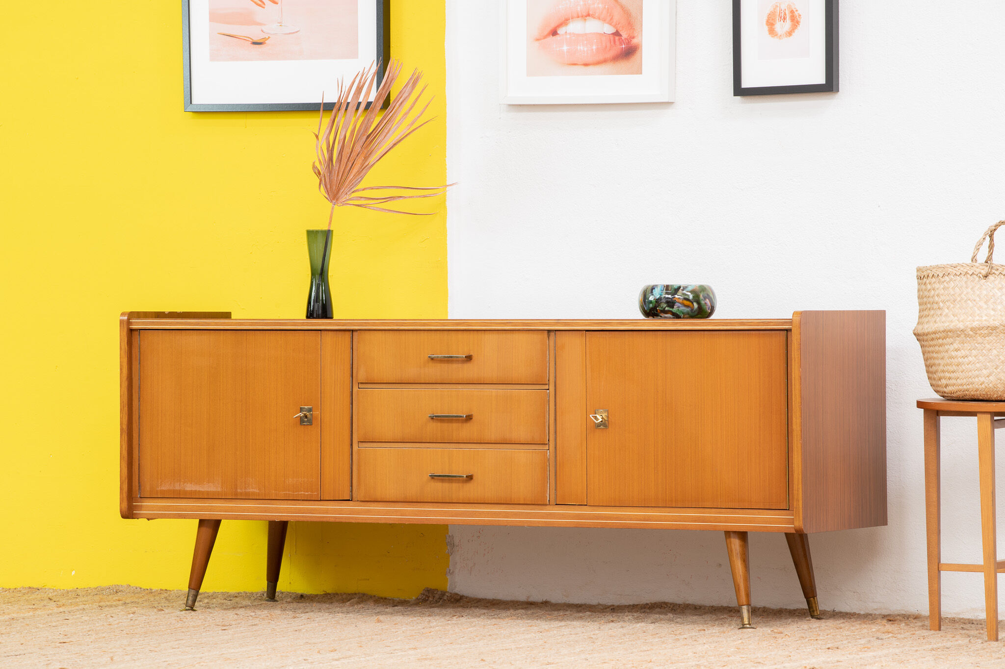 Vintage Scandinavian row – 165 cm