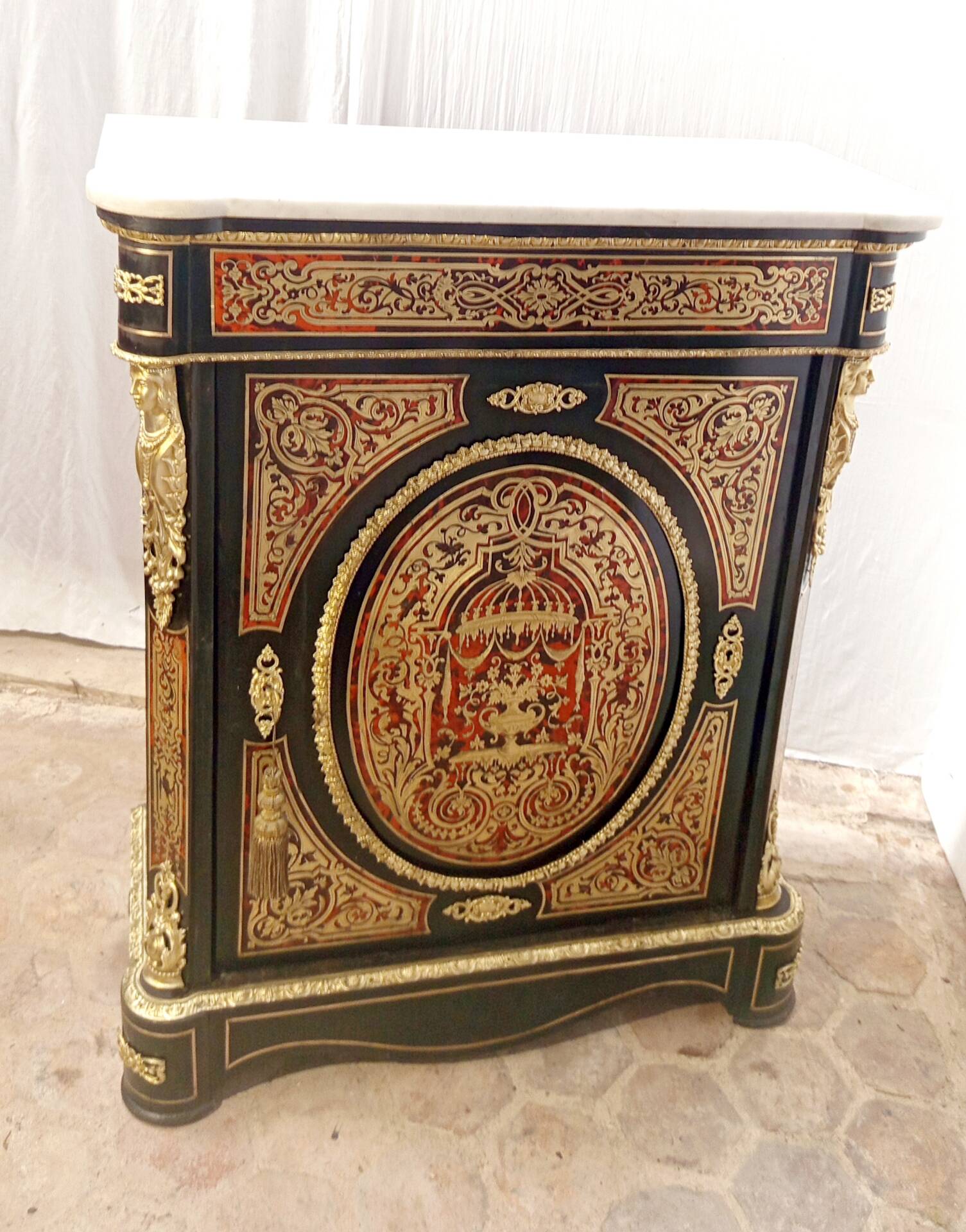Boulle side table