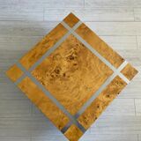 Coffee table design italy in elm wood