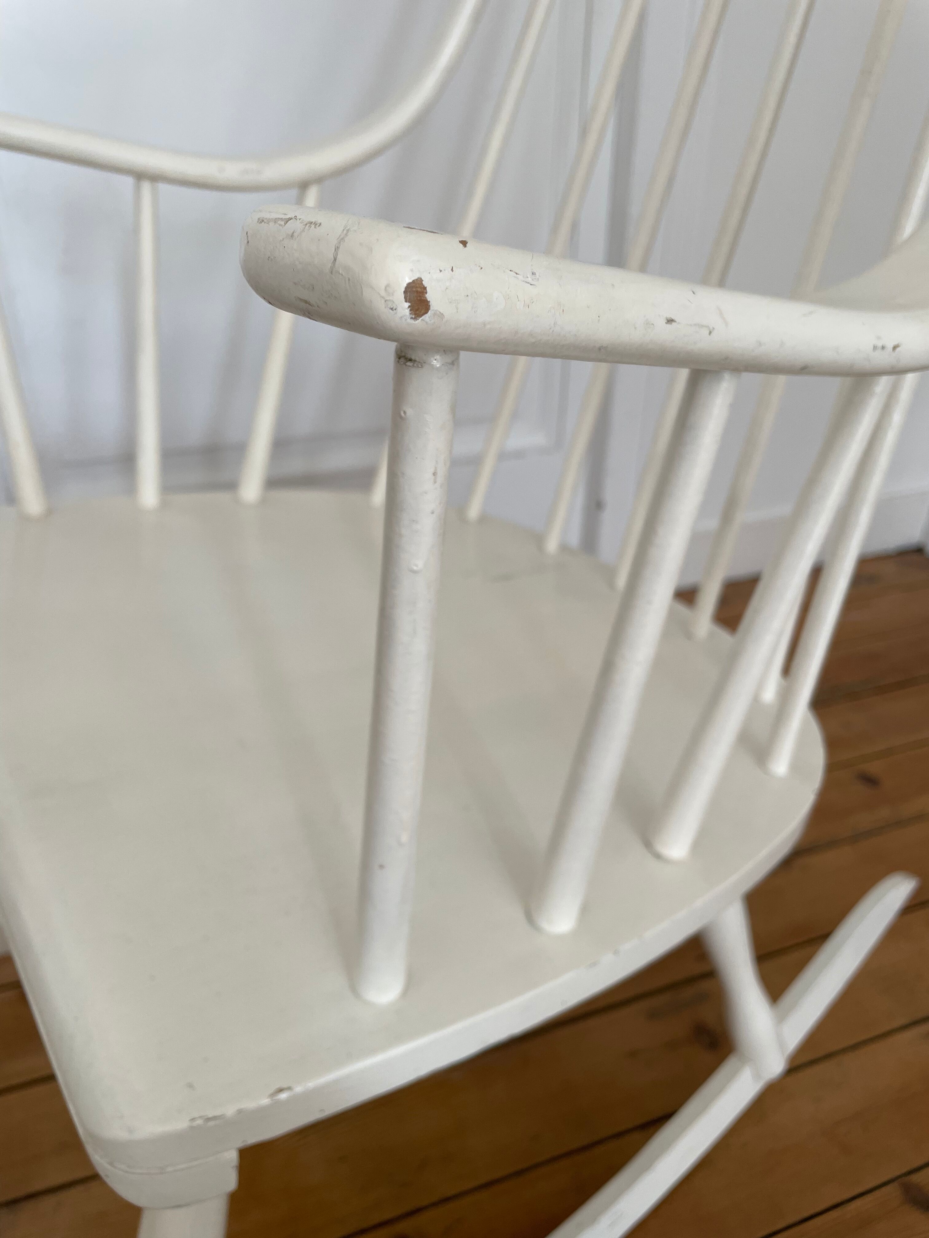 Lena Larsson rocking chair for Nesto, 1960s