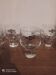 Set of several “on the rocks” martini glasses