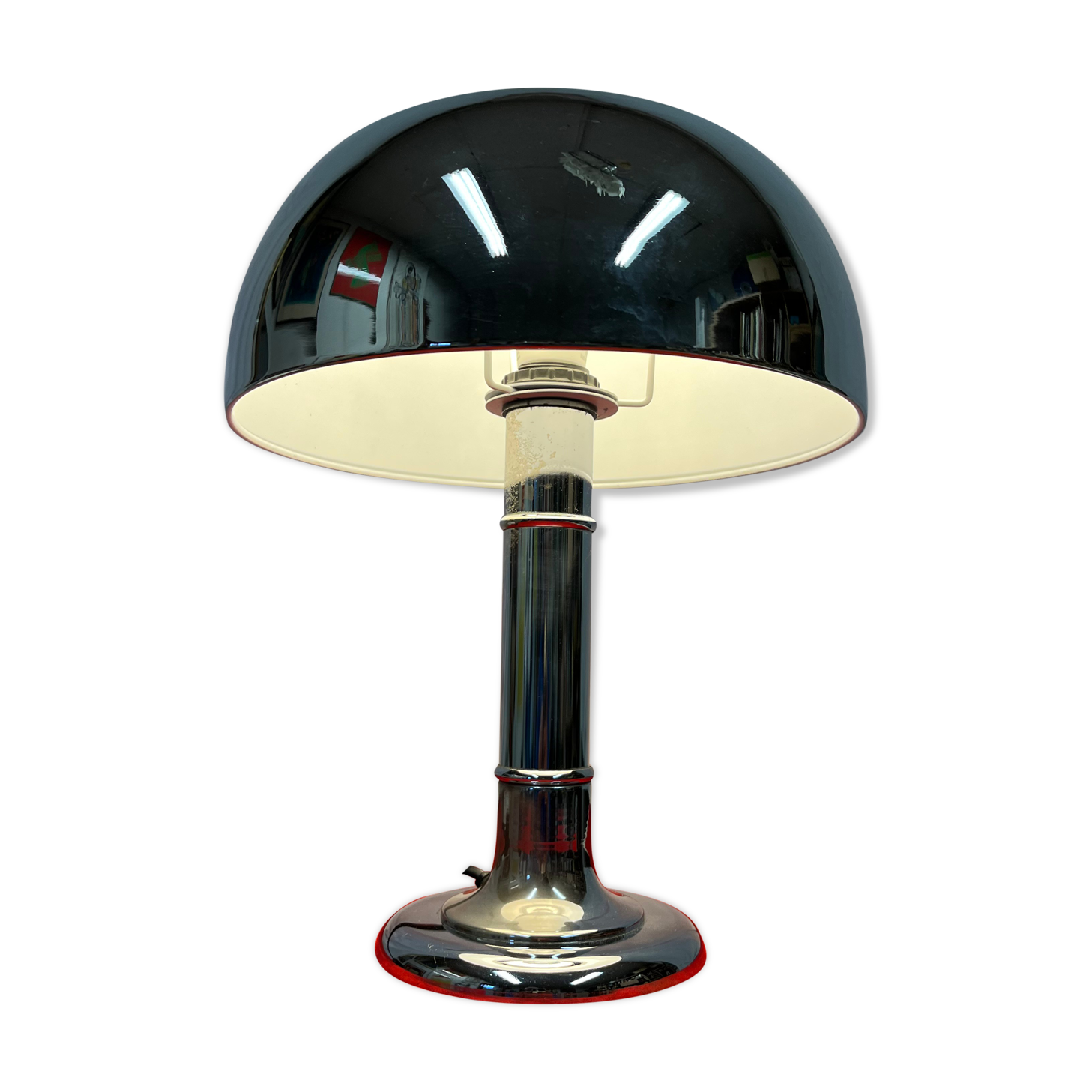 Mushroom lamp design 1970