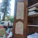 19th century cherry wood cabinet h 150 l 0.98 p 0.40