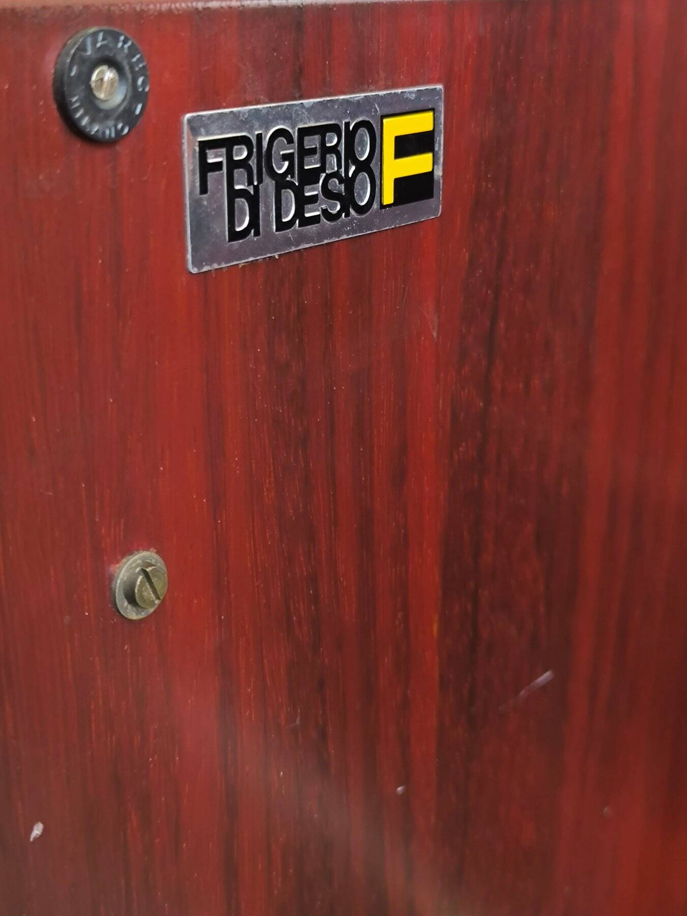 Luciano Frigerio Credenza "Tartaro" in Padouk