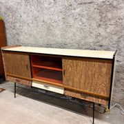 Vintage Formica sideboard from the 1960s/70s, Scandinavian Midcentury modern