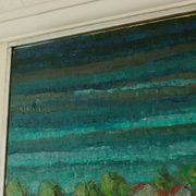 Huile sur toile « Vue » d'Alvar Andersson