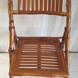 Folding bamboo chair for children