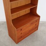Teak bookcase, Danish design, 1960s, production: Denmark