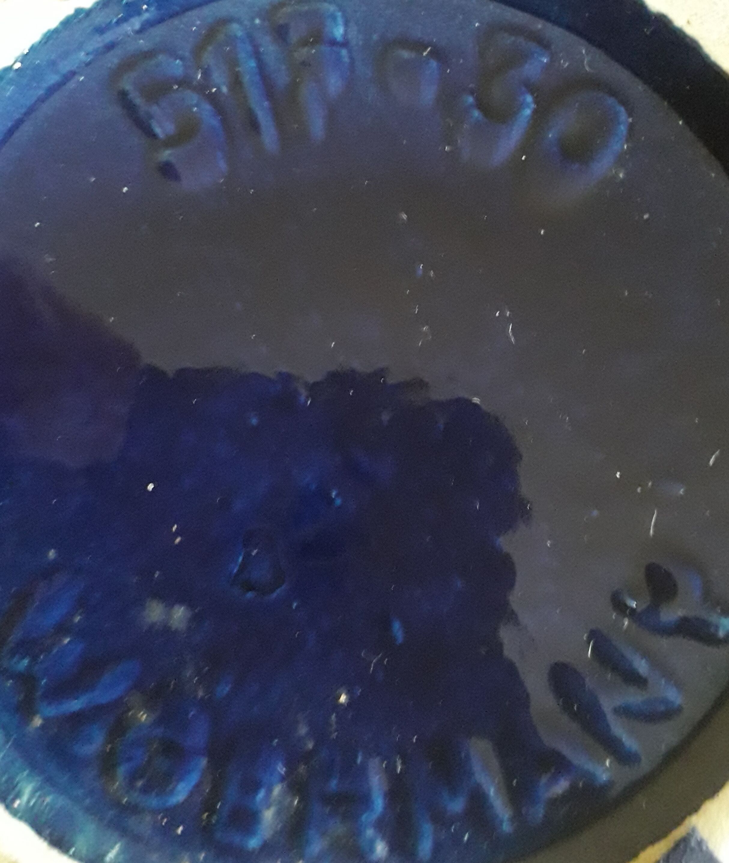 Scheurich Vase model 517/30 blue