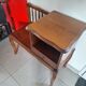 Vintage telephone bench in solid oak