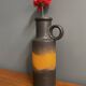 vase marron et orange Allemagne de l'Ouest Scheurich modèle 401-28 années 1970