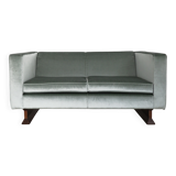 Canapé 2 places en velours Franco Albini pour Poggi, modèle DV33, Italie, années 1960.