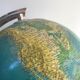 Luminous terrestrial globe Grange Batlière 1975