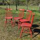 4 Baumann bistro chairs