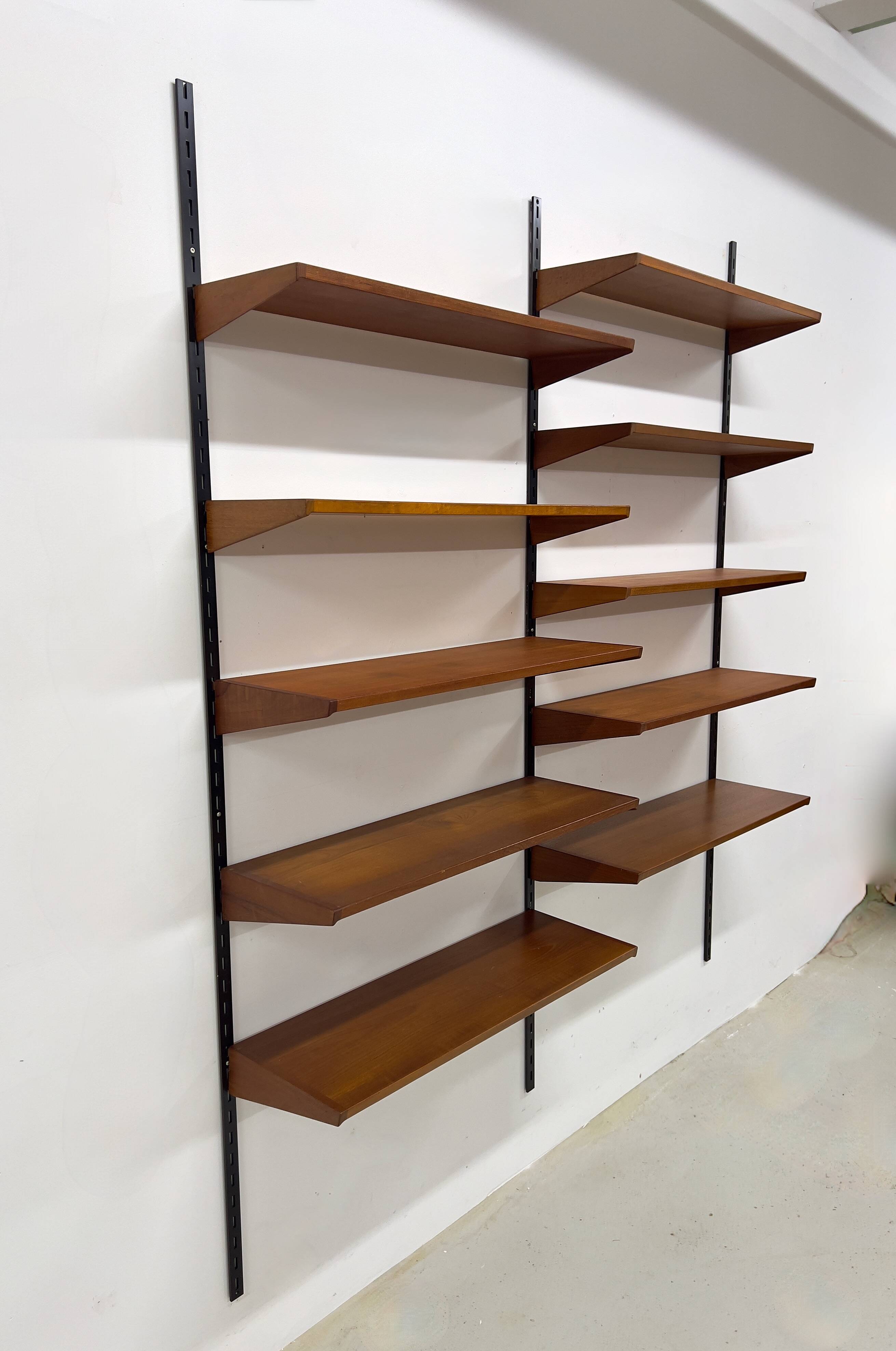 Teak Shelving System By Kai Kristiansen For Feldballes