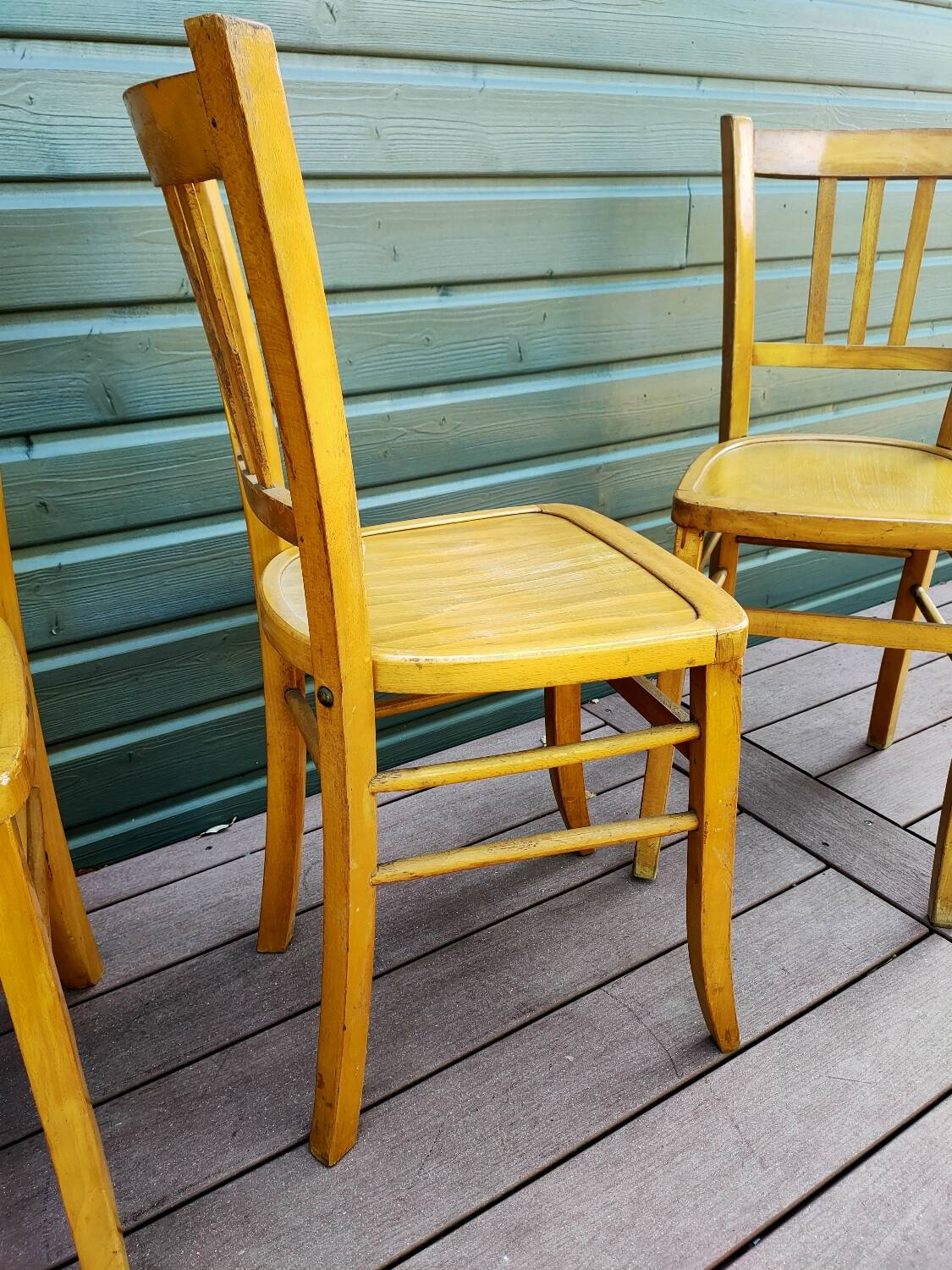 Trio of Luterma bistro chairs
