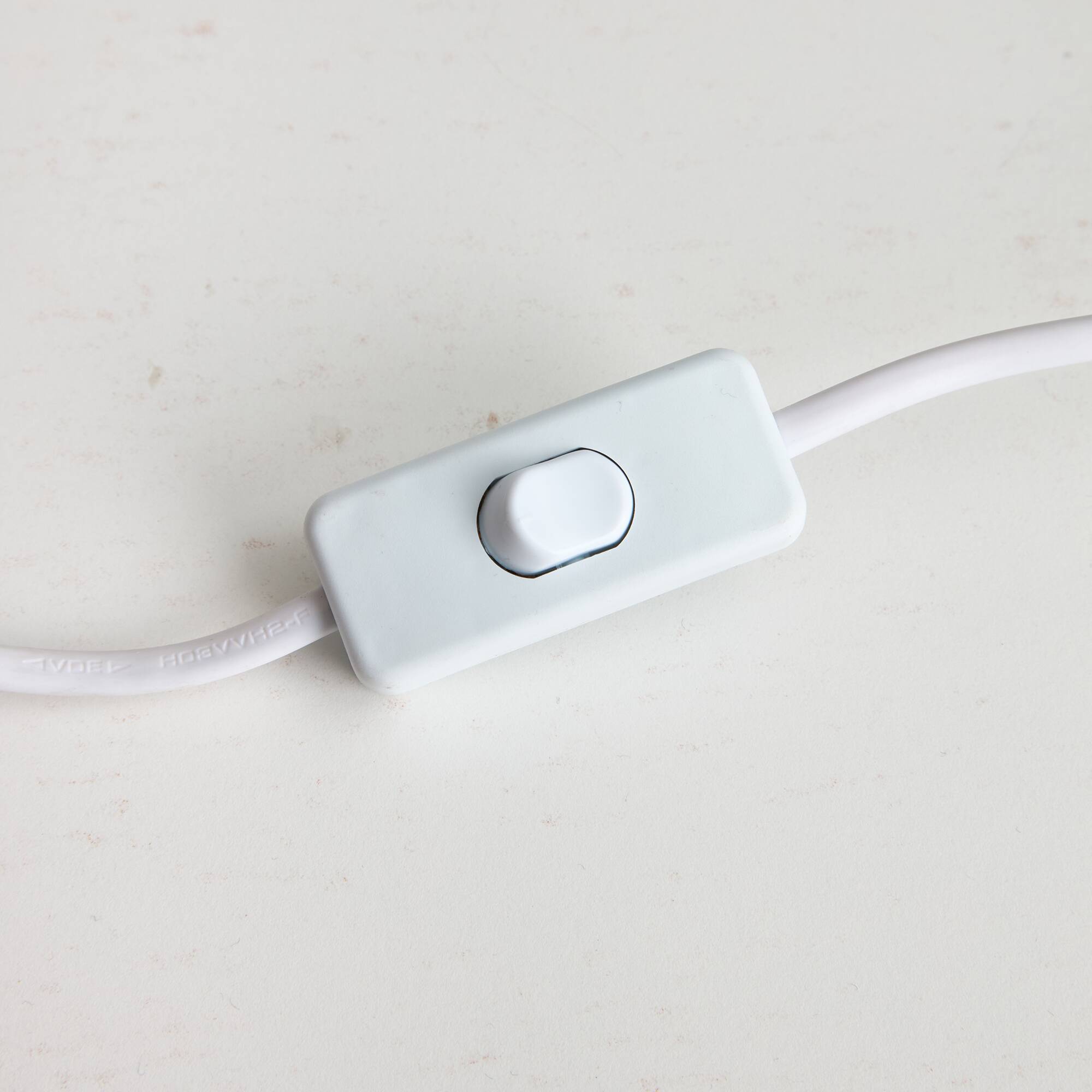 Perdomello 70 White Ceramic Hemisphere Lamp, 1970s