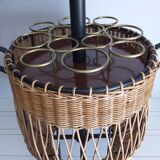 Old rattan bar