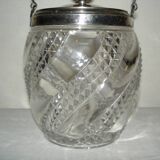 Baccarat serpentine crystal cookie bucket