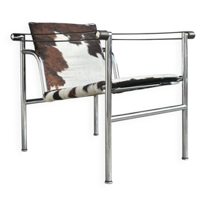 Fauteuil en peau de poney - corbusier cassina