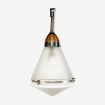 Suspension en cuivre par Peter Behrens pour Siemens années 1920