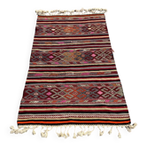 4 x 6 ft handmade runner kilim rug vintage kilim rug Turkish rug bedroom rugs