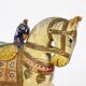 Horse sculpture wedding horse india hand painted 21cm