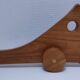XL wooden crocodile sculpture