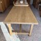 Renovated solid oak farmhouse table