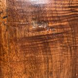 Table en bois ovale à volet